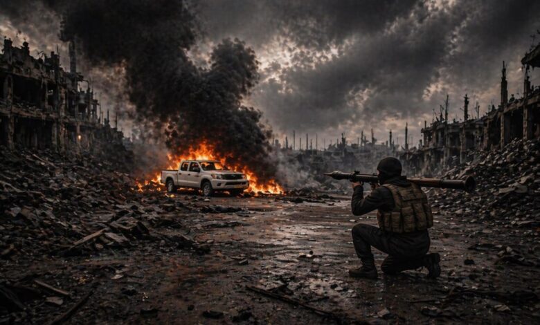 تصدي المقاومة للـ مليشيات