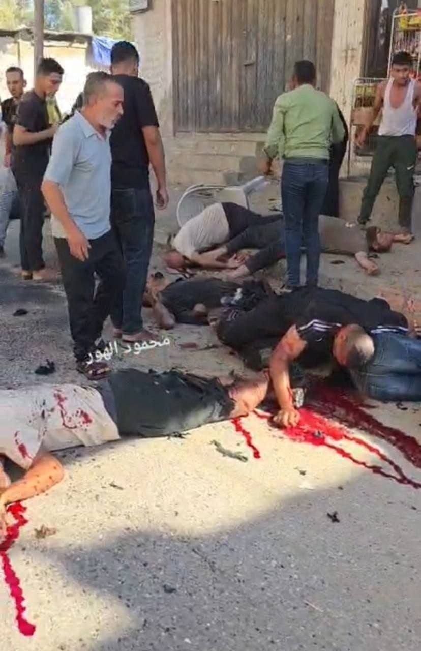 شهداء مجزرة النصيرات