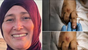 زوجة العرابيد تواجه الاحتلال بالسلاح