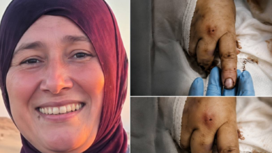 زوجة العرابيد تواجه الاحتلال بالسلاح